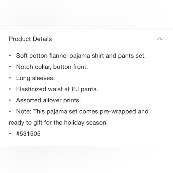 NWT Gap Body Flannel PJ Ivory and Black Stripe Set Size XS - Picture 4 of 6